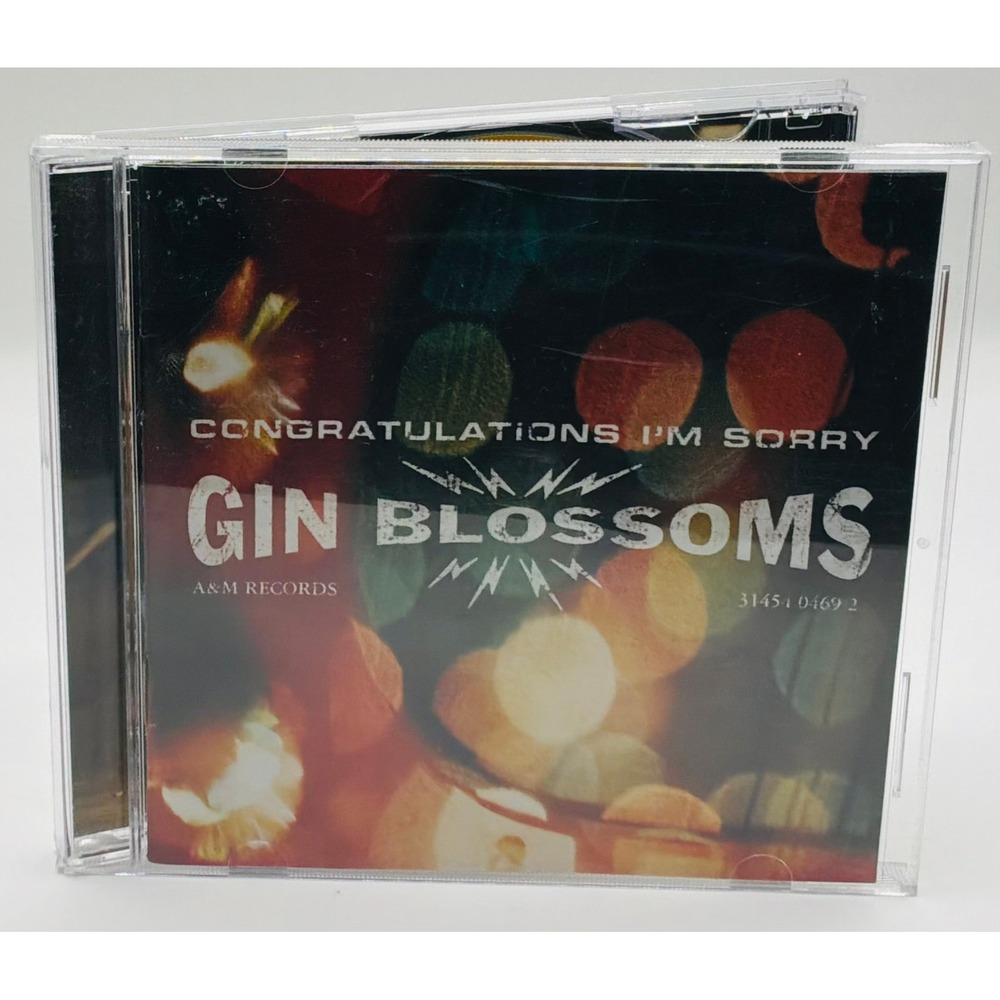 Gin Blossoms Congratulations I'm Sorry CD 1996 A&M Records